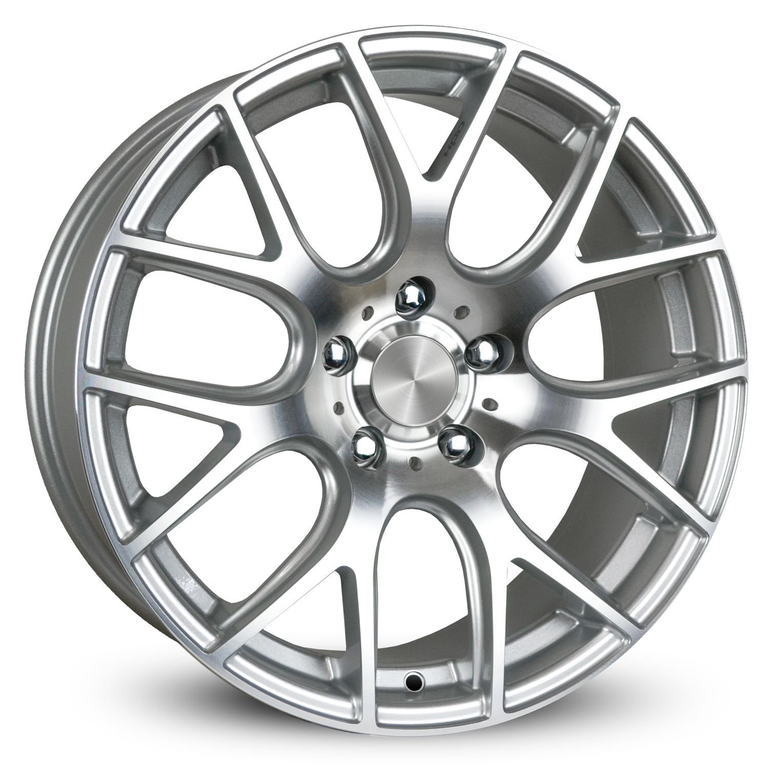 PRO SPOKE | Silver Machined Face | 18x8.0 ( 5x120 )
