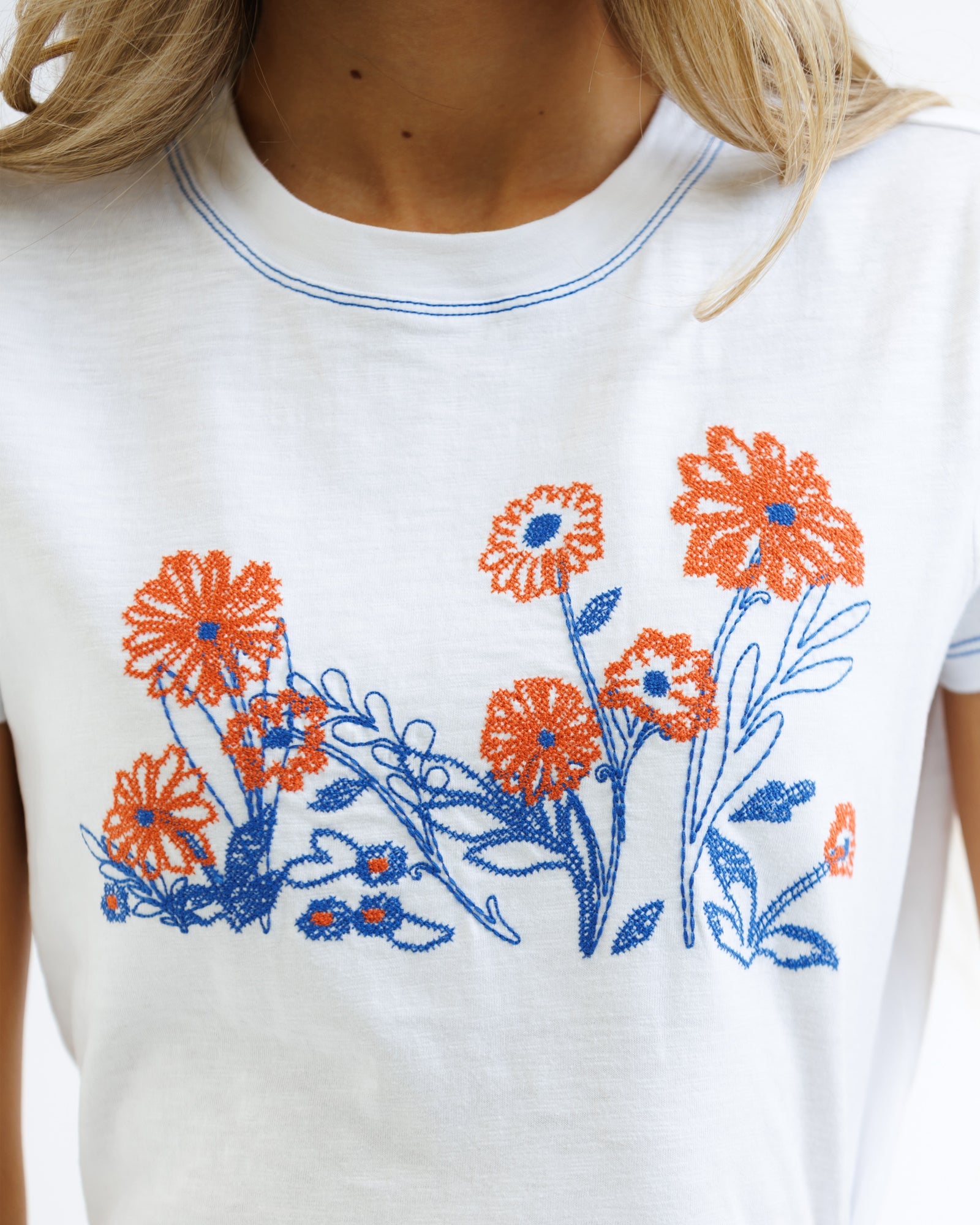 Cross Stitch Tee