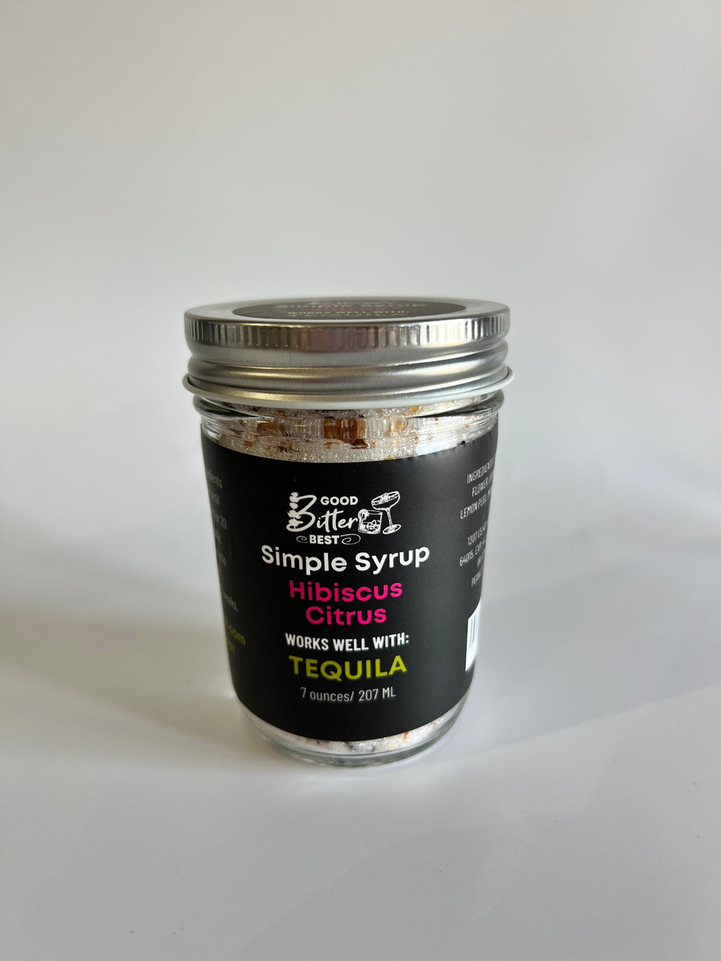 Simple Syrup- Hibiscus Citrus