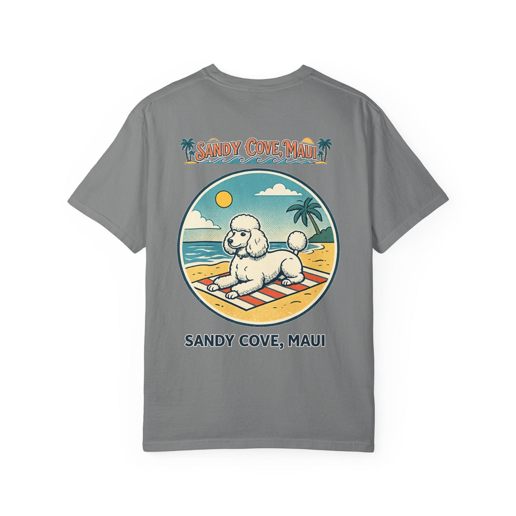 T-Shirt — Sandy Cove Maui Poodle Beach Vintage Graphic Tee
