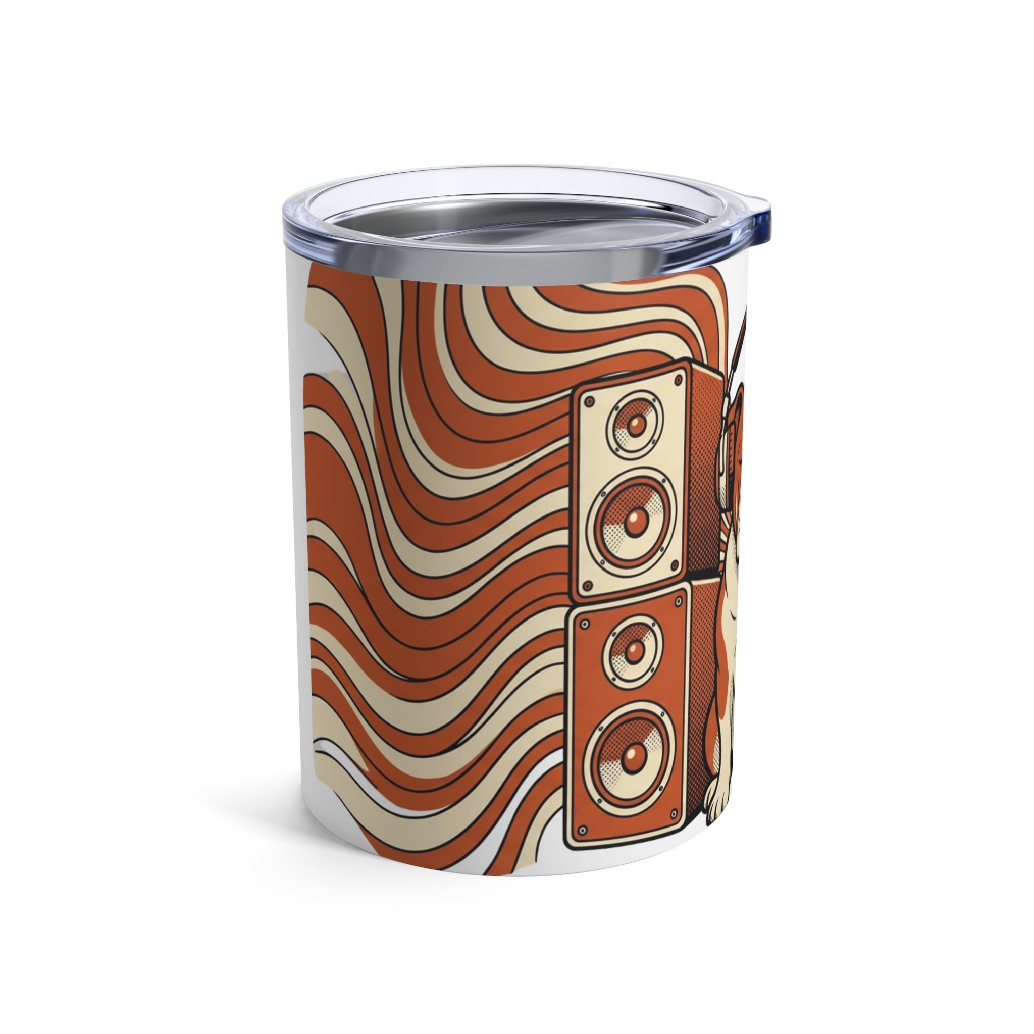 Hi-Fi Hounds - Bulldog Beats 12oz Short Tumbler