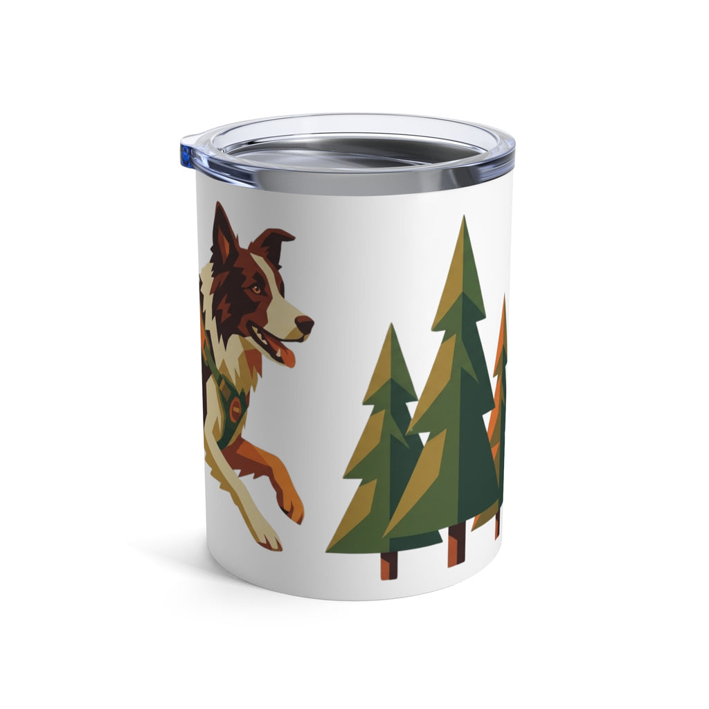 National Park Pups - Compass Collie 12oz Short Tumbler