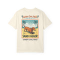 Sandy Cove Maui “Sand Digger” Retro Beach Tee (Dachshund)