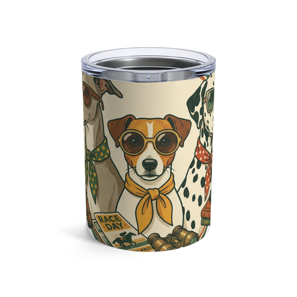 Pit Stop Pups - Paddock Chic 12oz Short Tumbler