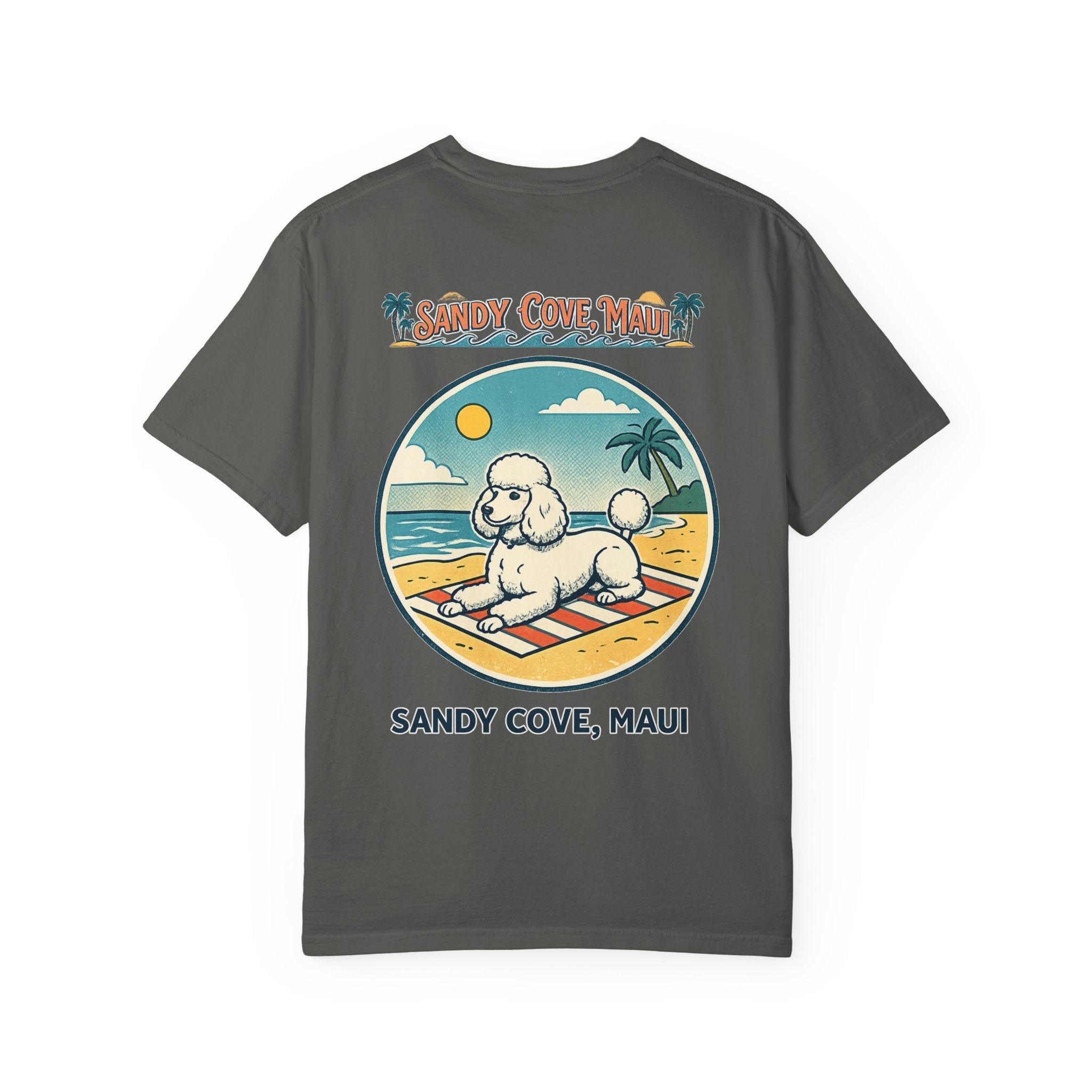 T-Shirt — Sandy Cove Maui Poodle Beach Vintage Graphic Tee