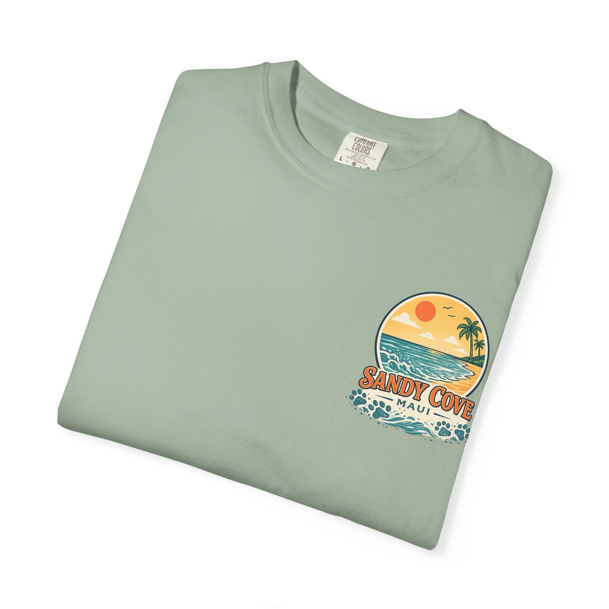 T-Shirt — Sandy Cove Maui Poodle Beach Vintage Graphic Tee