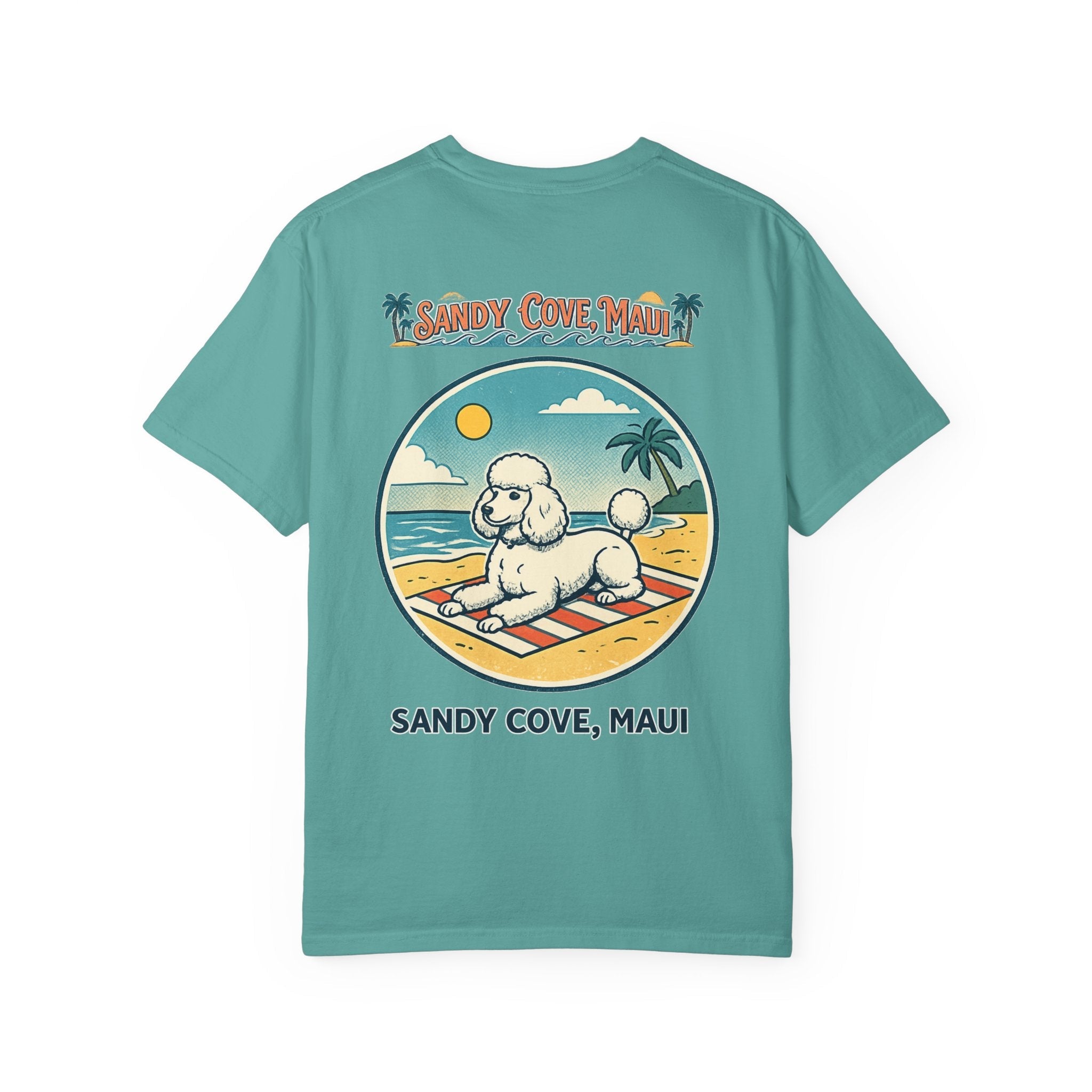T-Shirt — Sandy Cove Maui Poodle Beach Vintage Graphic Tee