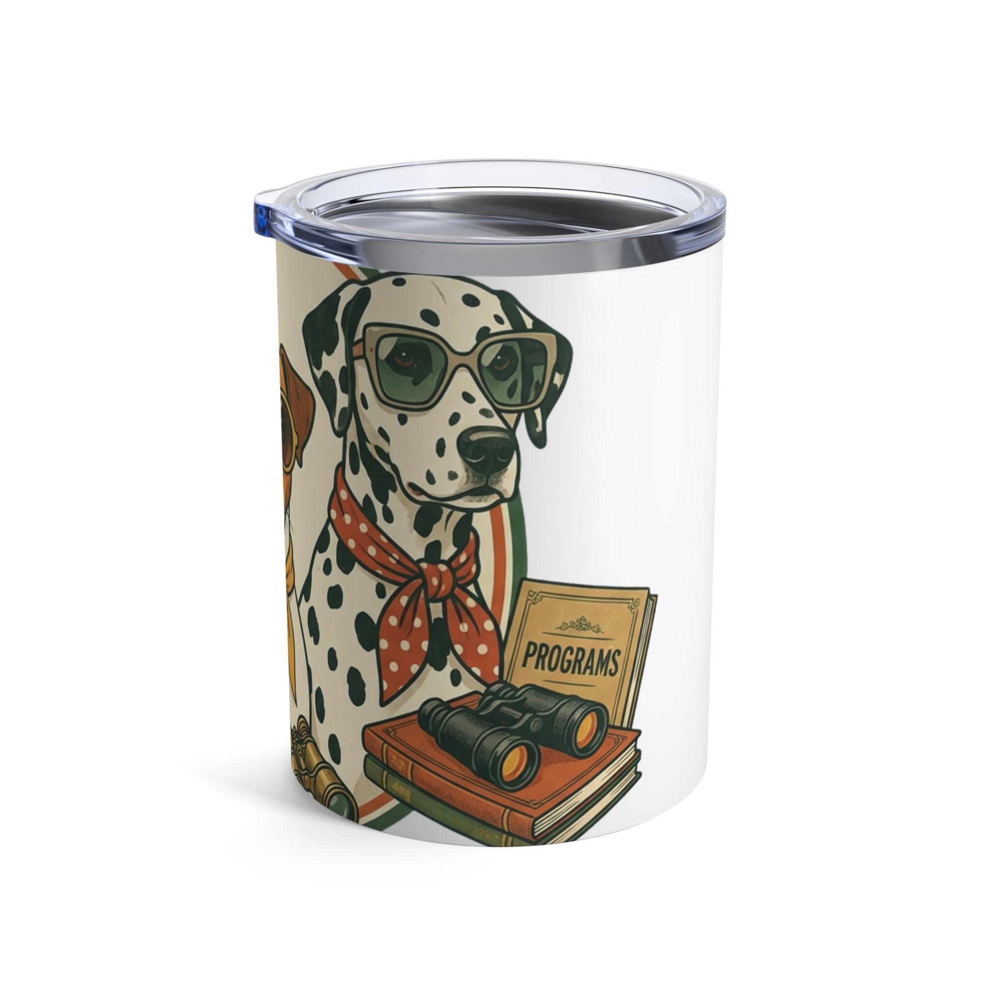 Pit Stop Pups - Paddock Chic 12oz Short Tumbler