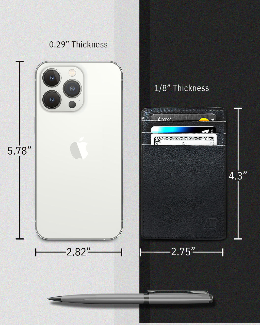 Slim Minimalist Card Holder