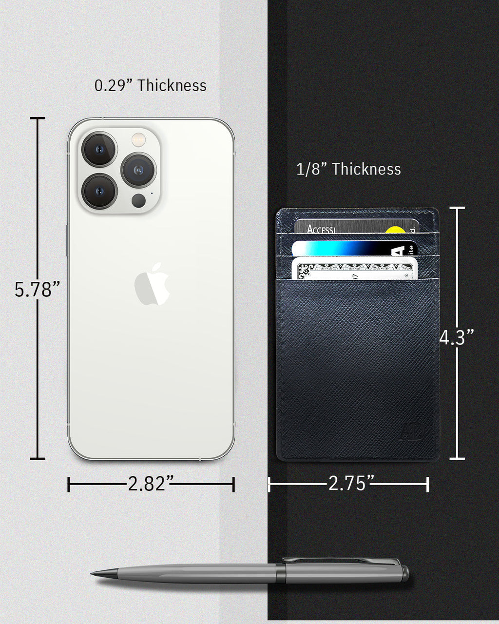 Slim Minimalist Card Holder