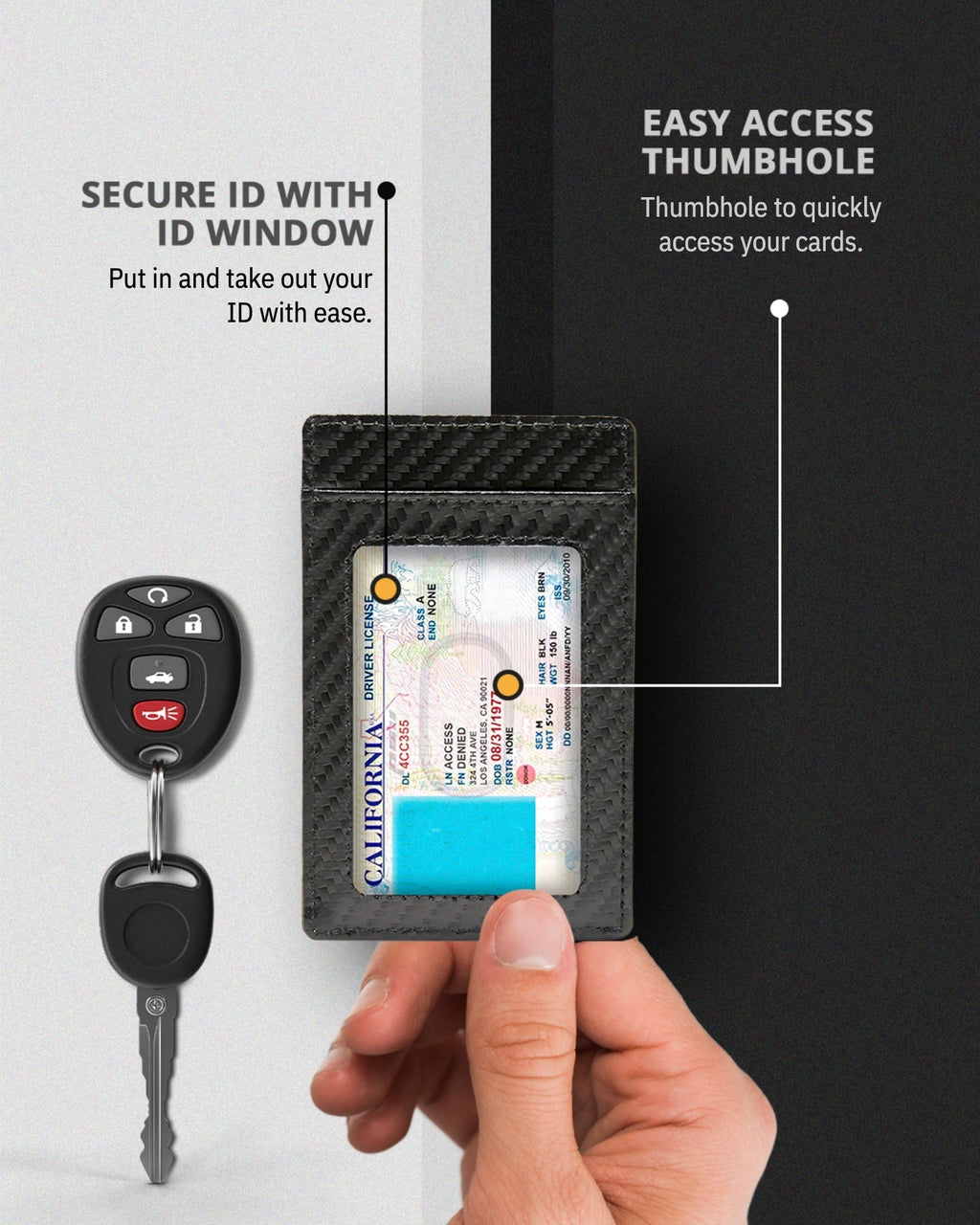 Slim Minimalist Card Holder
