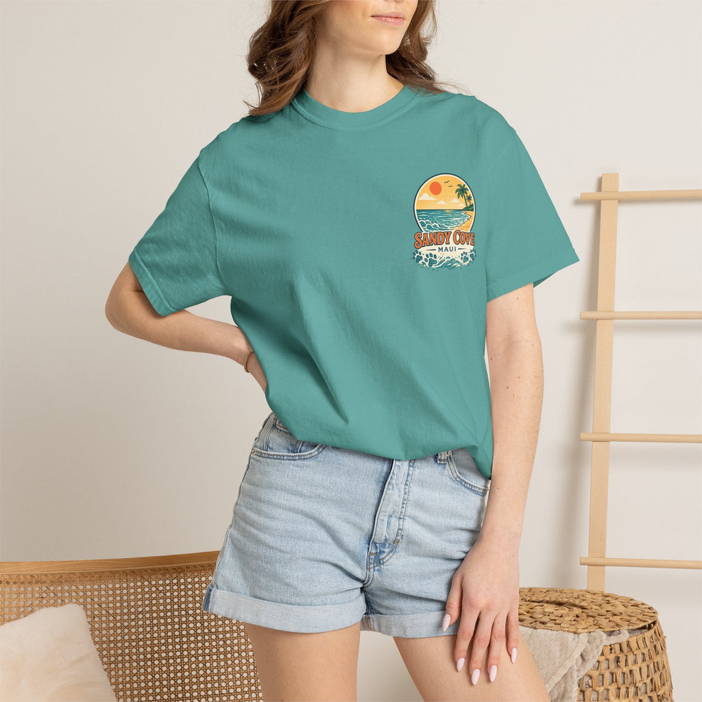 T-Shirt — Sandy Cove Maui Poodle Beach Vintage Graphic Tee