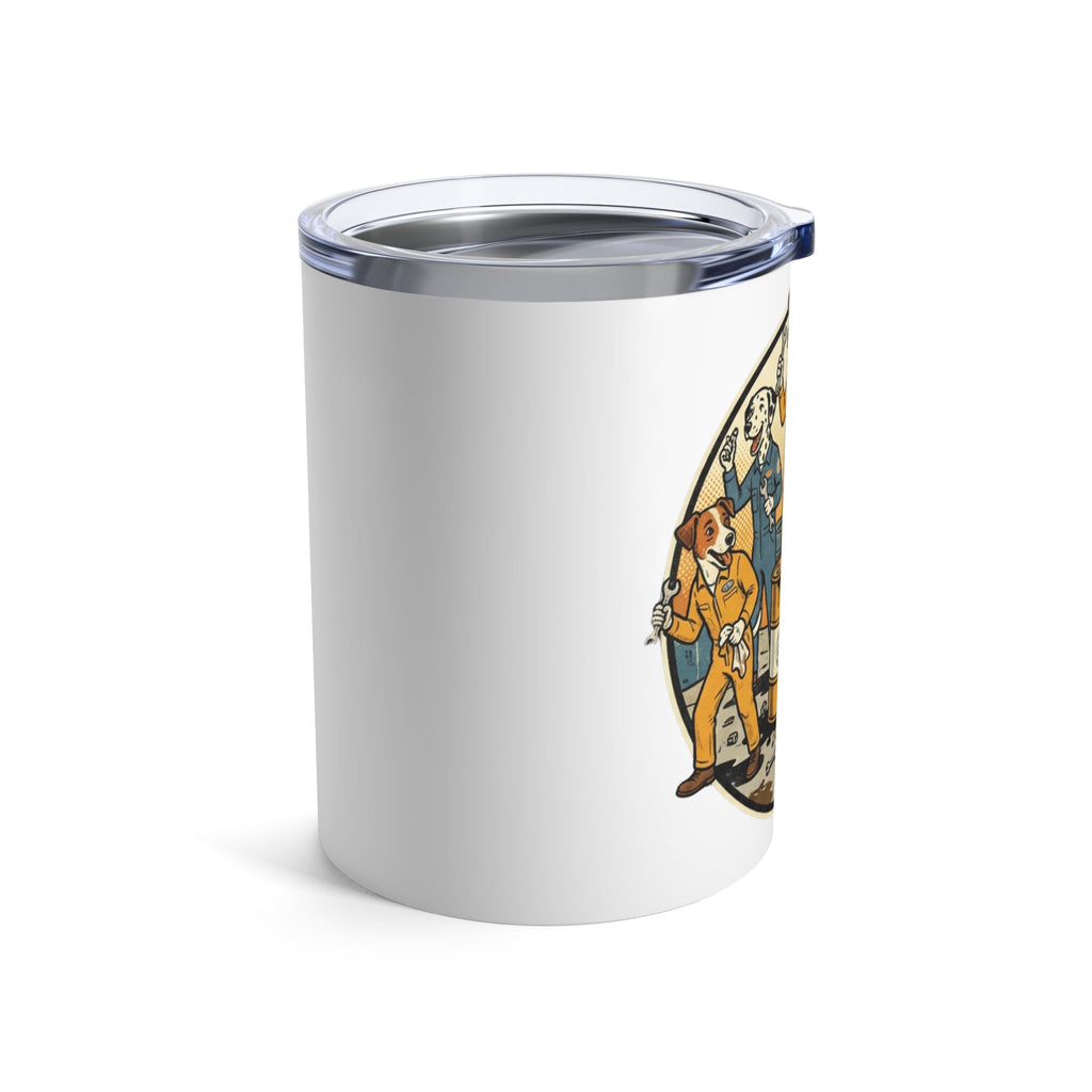 Pit Stop Pups - Pit Crew Chaos 12oz Short Tumbler