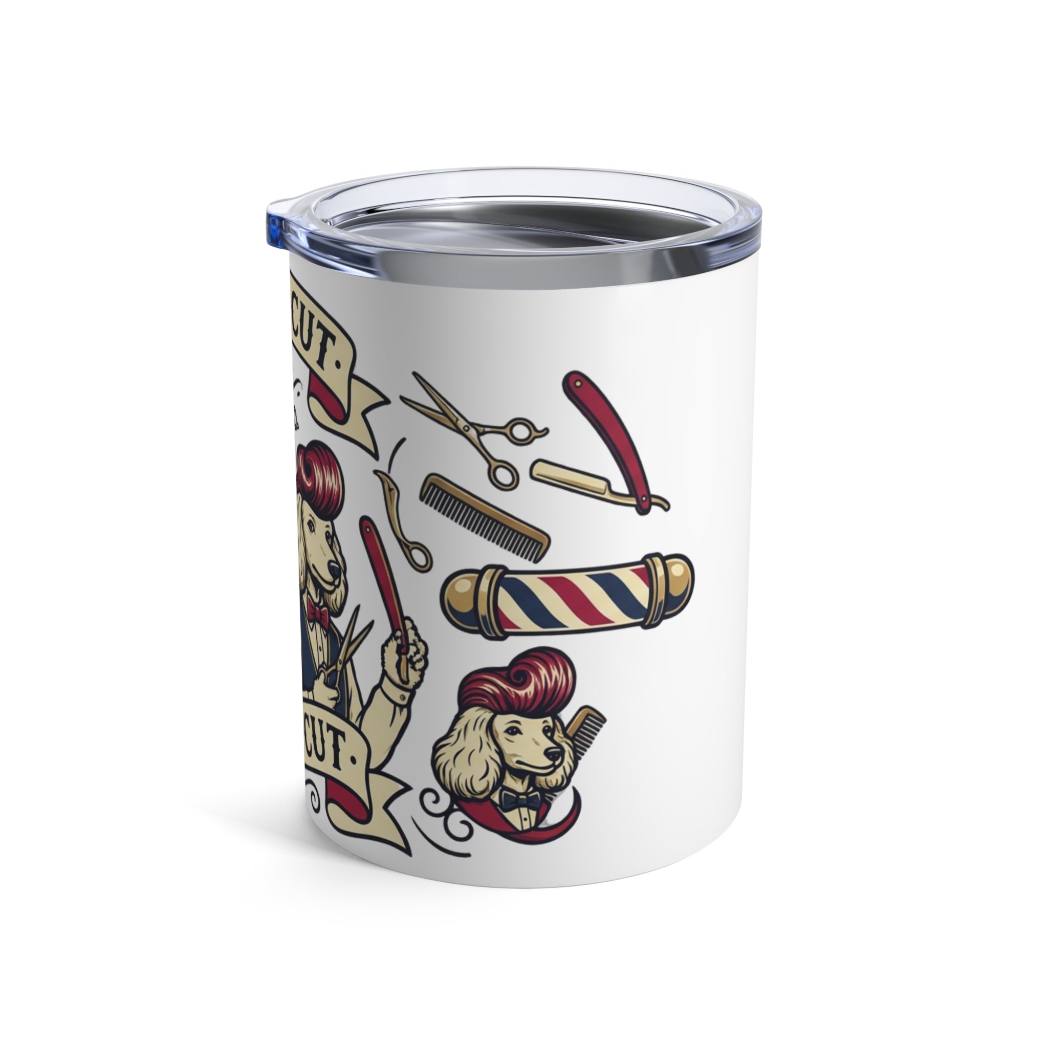 Tattoo Parlor Pups - Dapper Dogs 12oz Short Tumbler