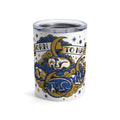 Tattoo Flash Pups - Born to Nap 12oz Short Tumbler