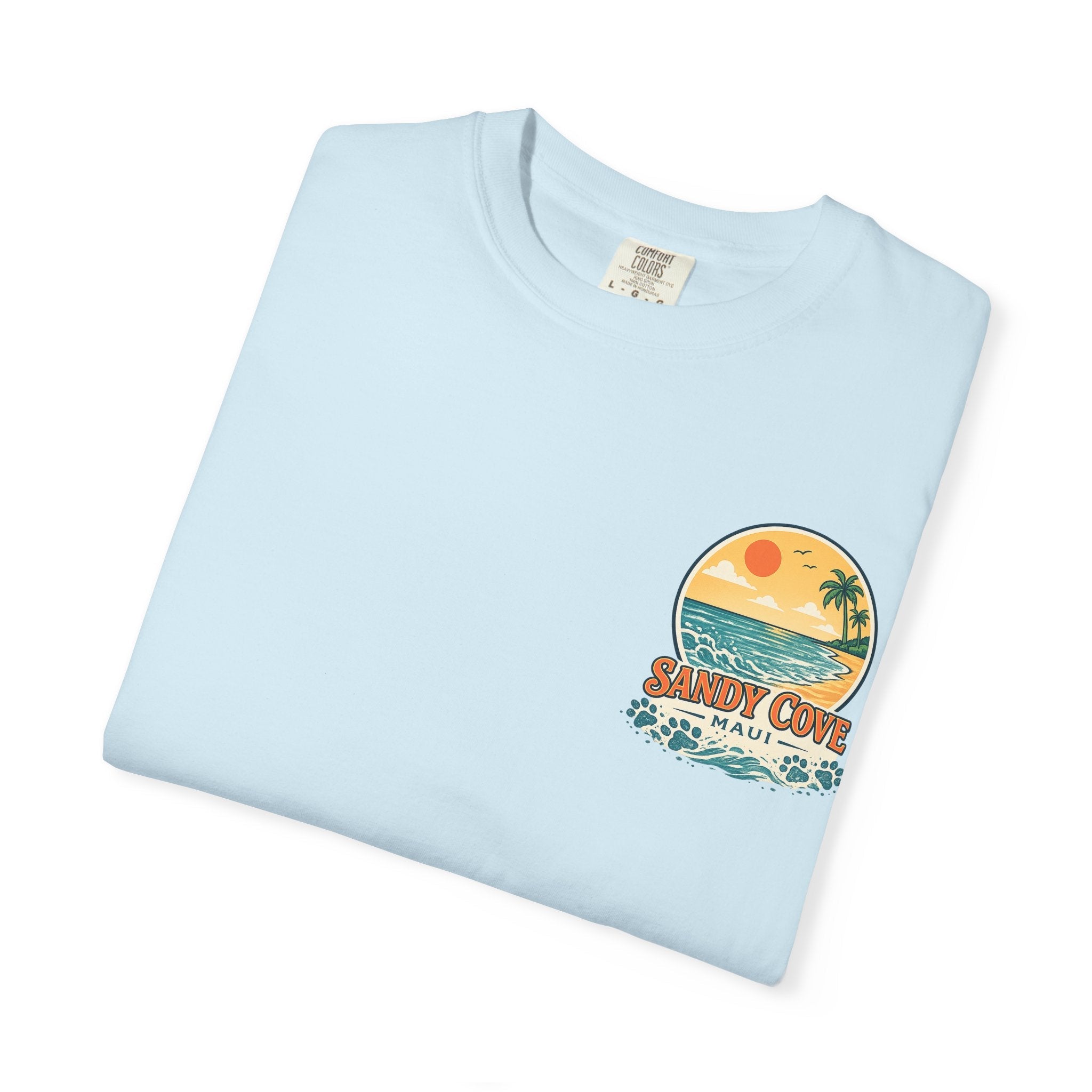 T-Shirt — Sandy Cove Maui Poodle Beach Vintage Graphic Tee
