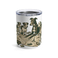 Pit Stop Pups - Alpine Rally Map 12oz Short Tumbler
