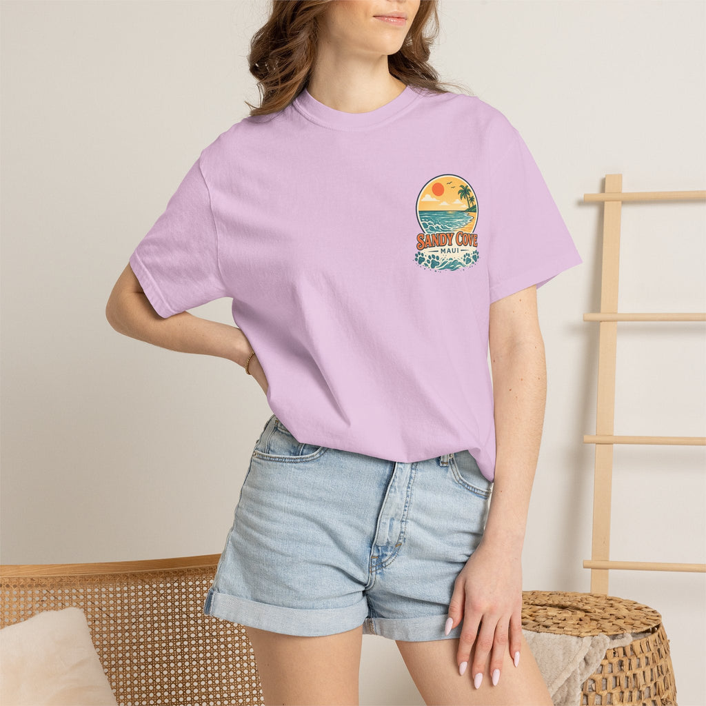 T-Shirt — Sandy Cove Maui Poodle Beach Vintage Graphic Tee