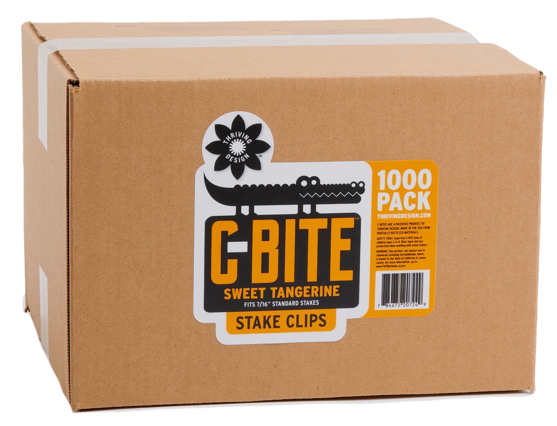 C-BITE Garden Stake Clips - Build Stronger Plant Support