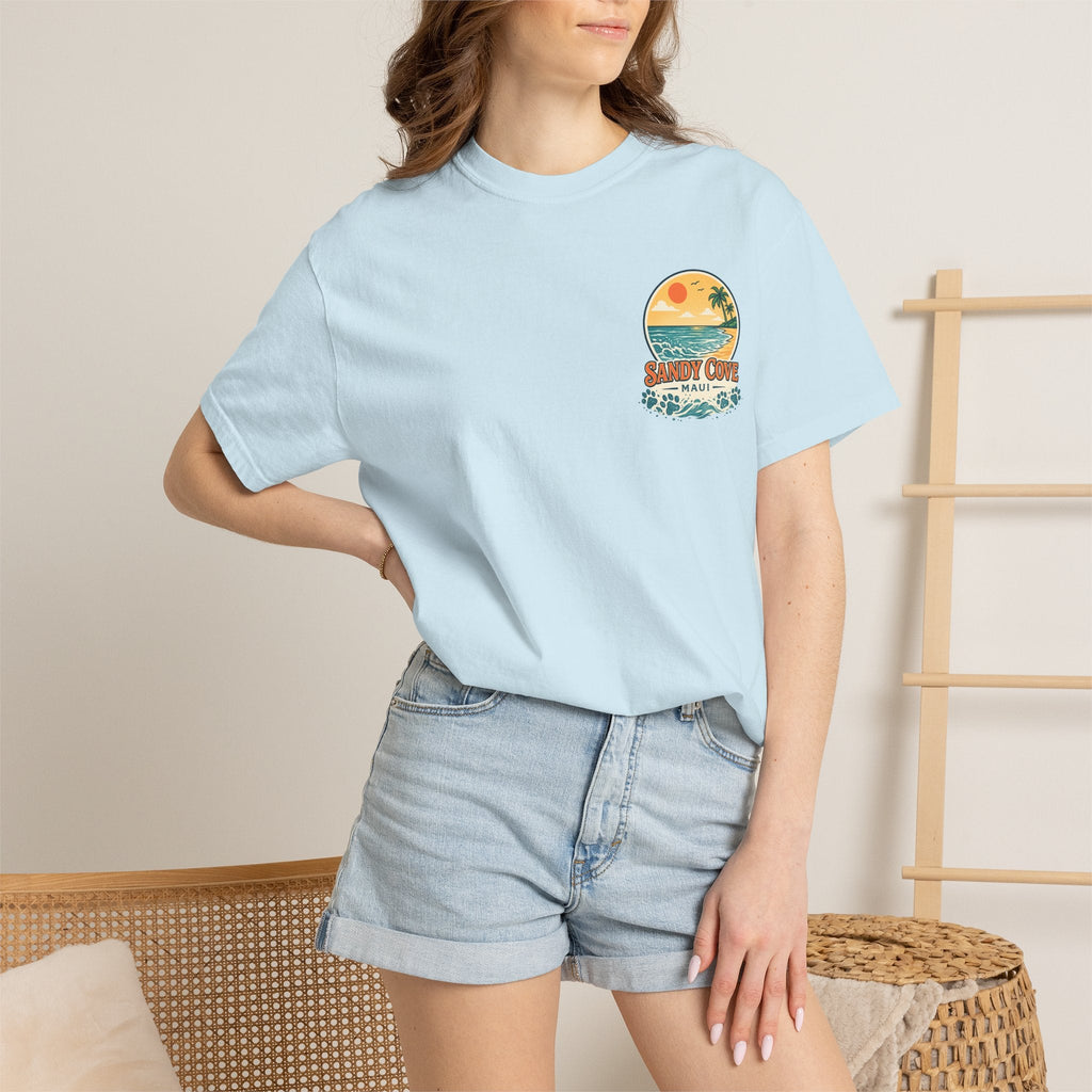 T-Shirt — Sandy Cove Maui Poodle Beach Vintage Graphic Tee