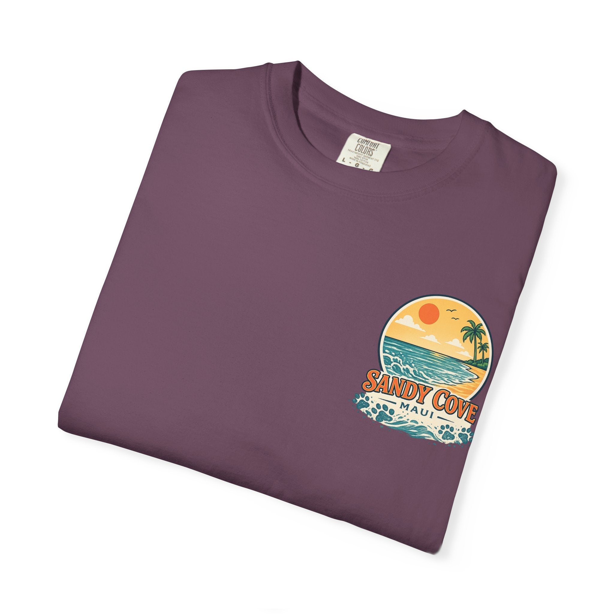 T-Shirt — Sandy Cove Maui Poodle Beach Vintage Graphic Tee