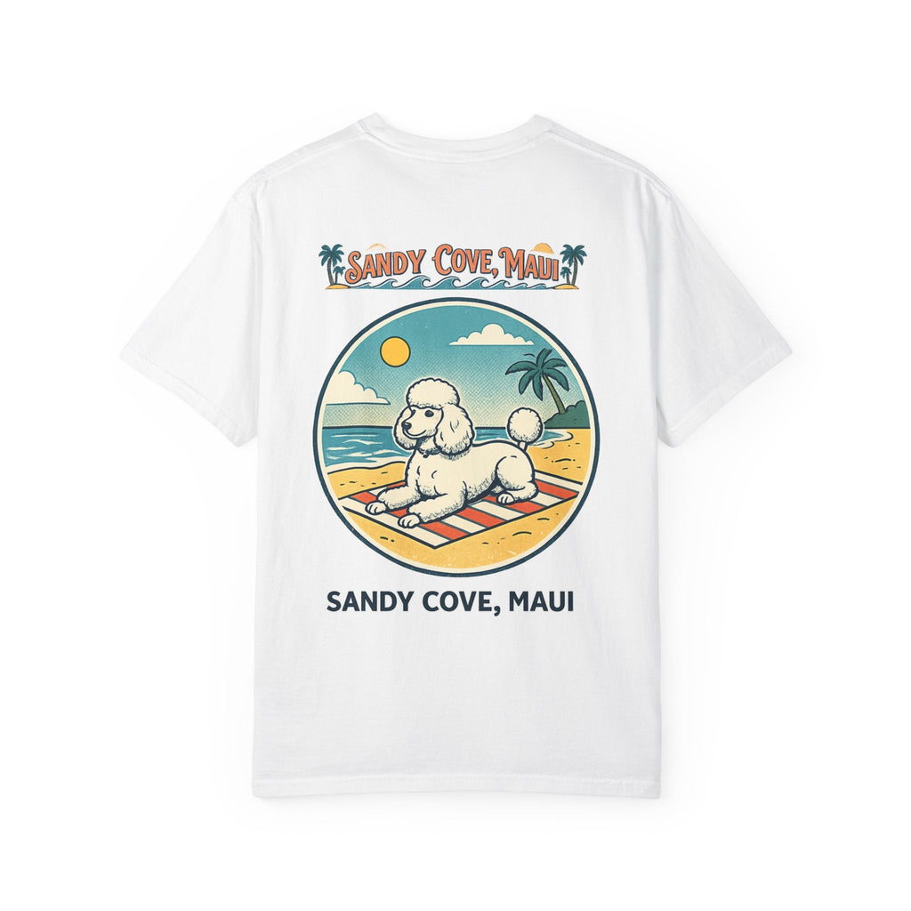 T-Shirt — Sandy Cove Maui Poodle Beach Vintage Graphic Tee