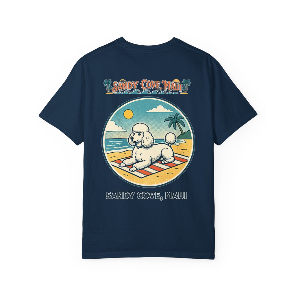 T-Shirt — Sandy Cove Maui Poodle Beach Vintage Graphic Tee