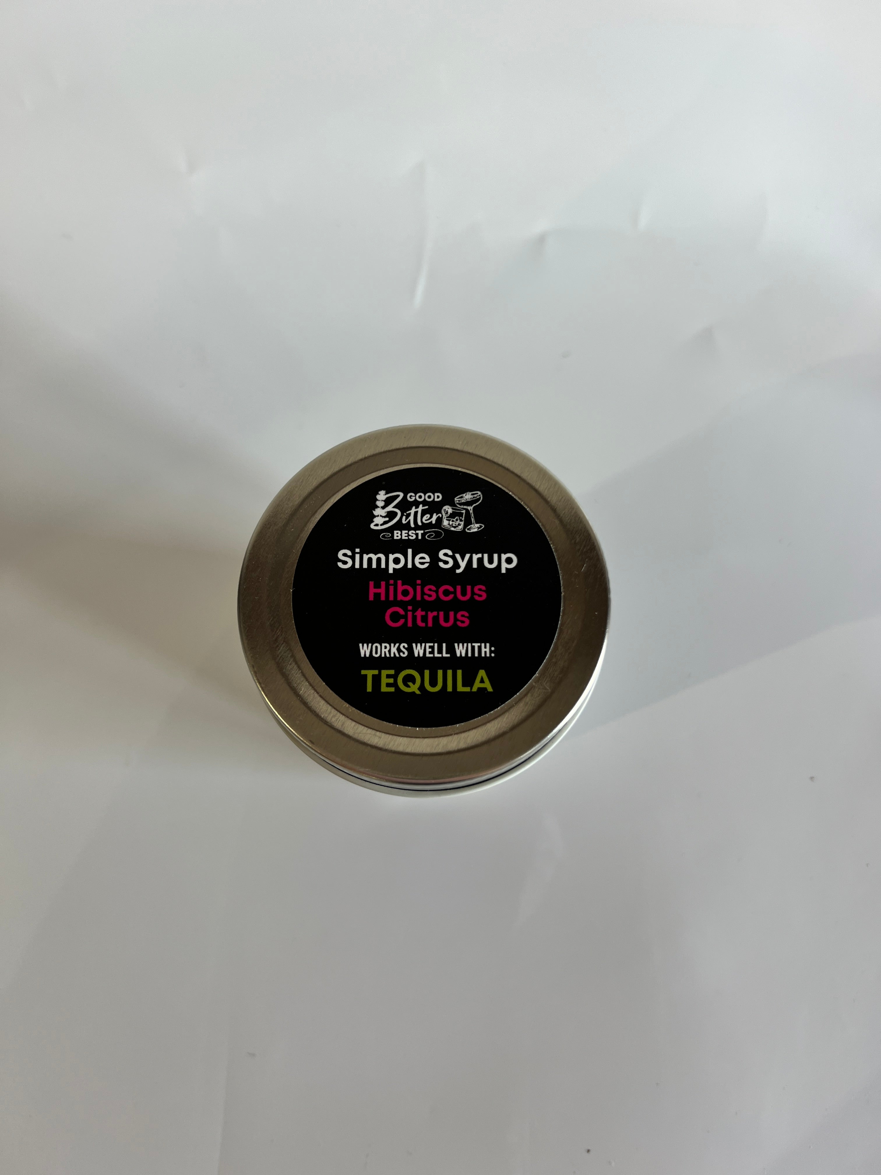 Simple Syrup- Hibiscus Citrus