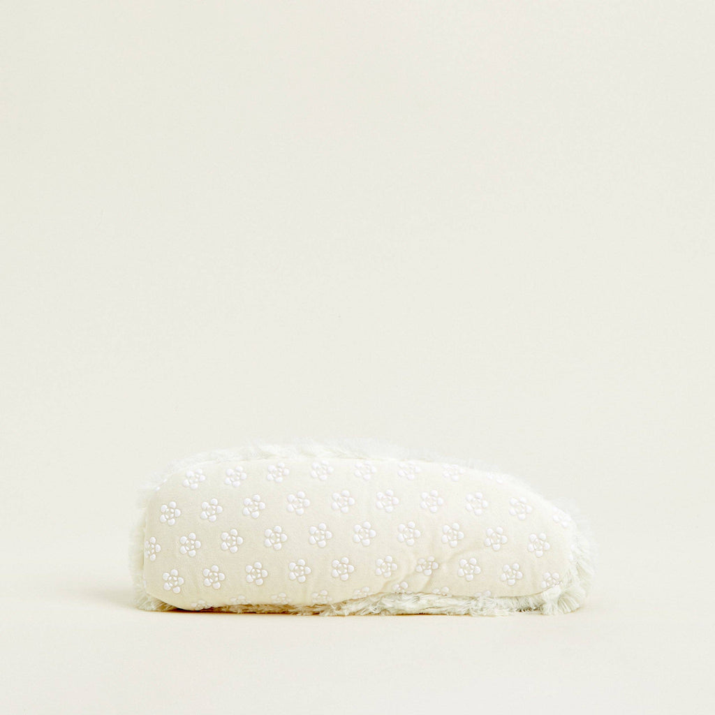 Cream Warmies® Slippers