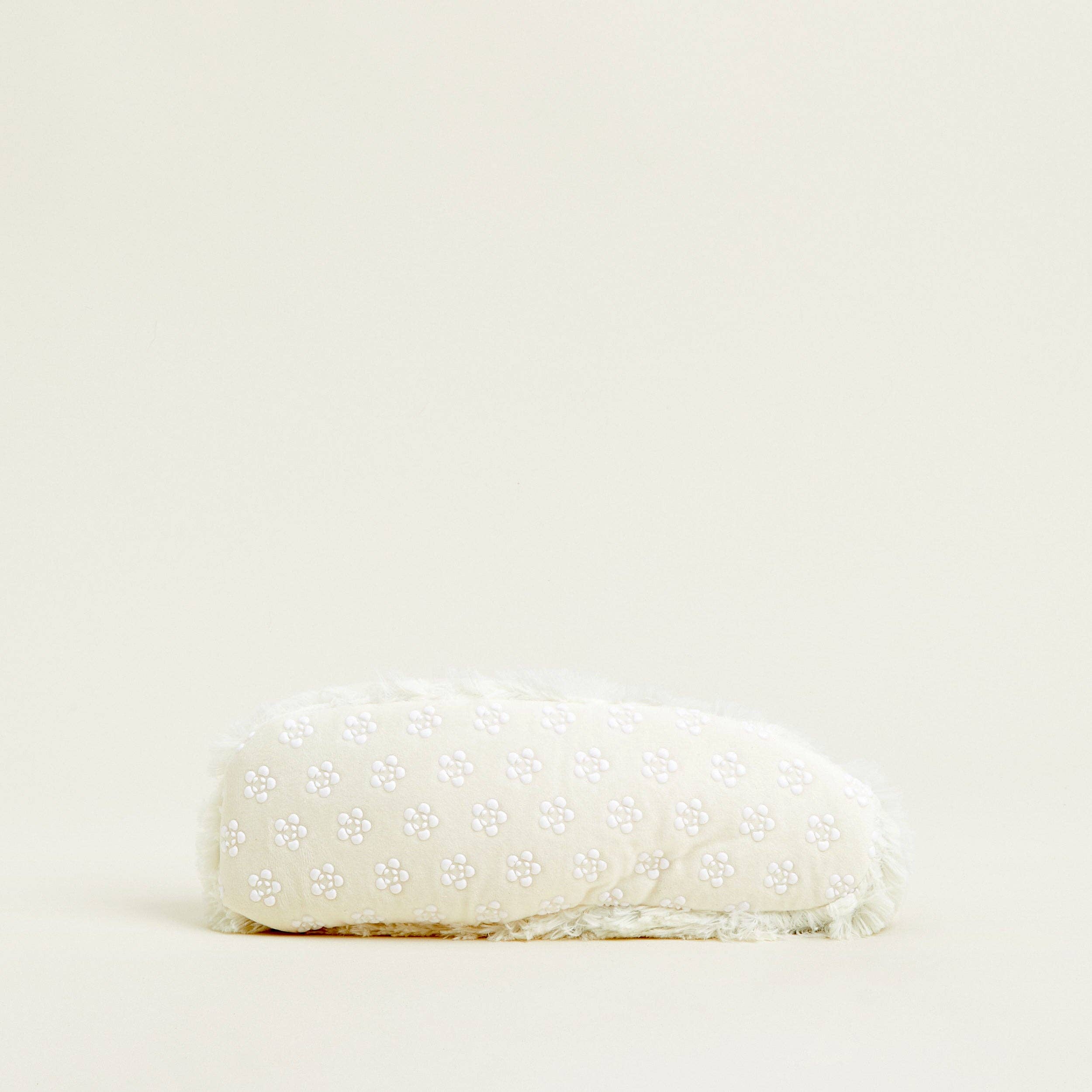 Cream Warmies® Slippers