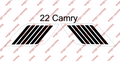 22 Camry Headlight LED Board inset