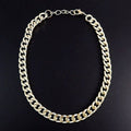 Basic Bold Cuban Iron Chain Necklace