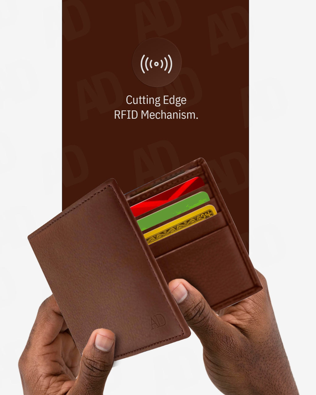 Slim Bifold Wallet With ID Window