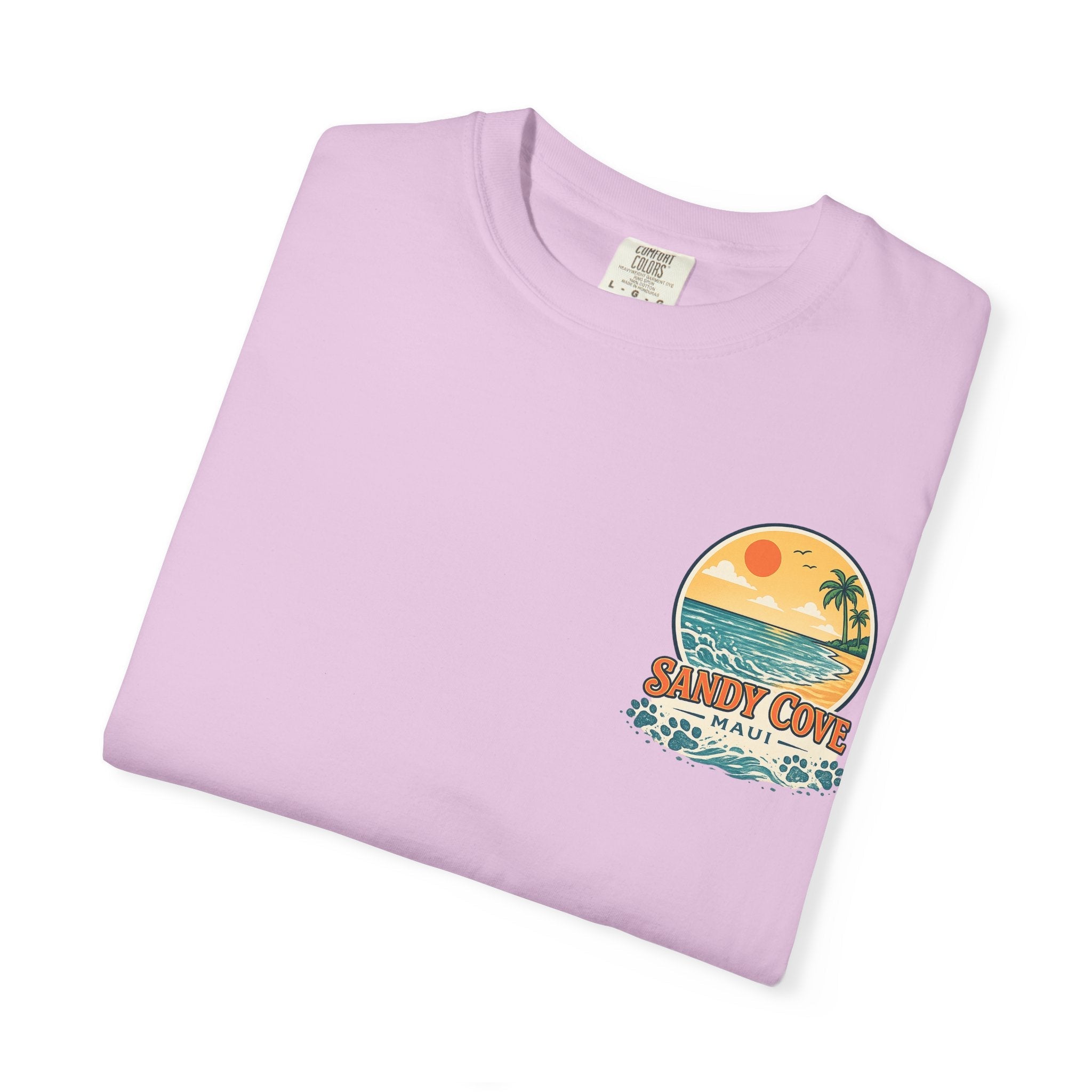 T-Shirt — Sandy Cove Maui Poodle Beach Vintage Graphic Tee
