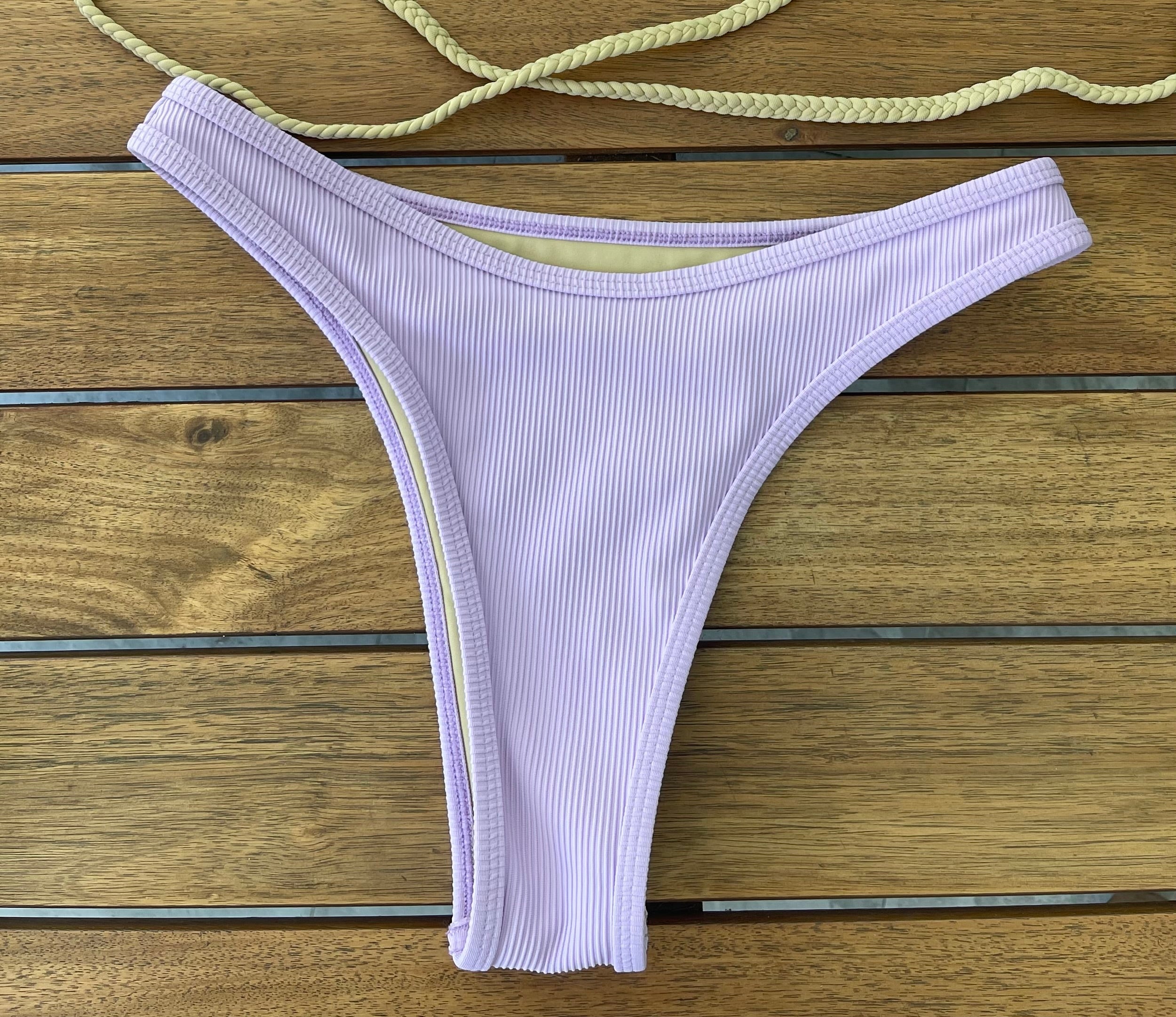 Ribbed Nalukini bottoms -cheeky coverage (made to order)