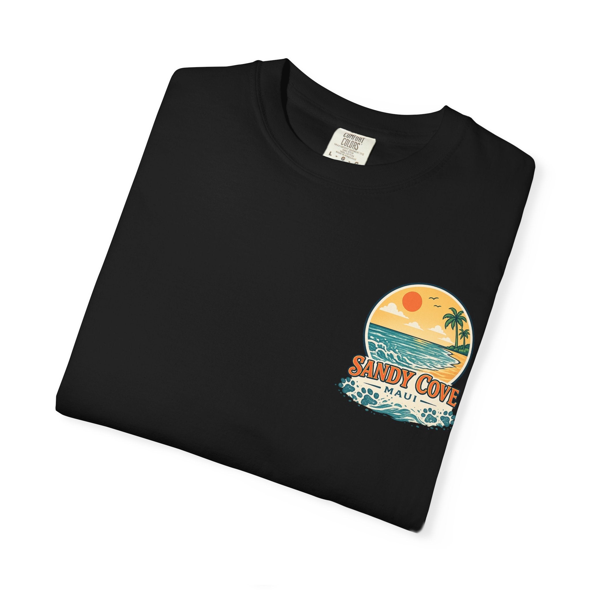T-Shirt — Sandy Cove Maui Poodle Beach Vintage Graphic Tee