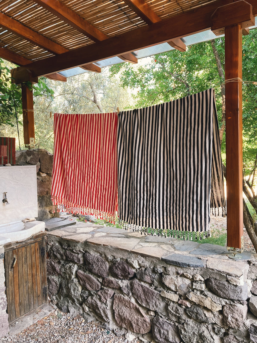 Turkish Cotton Linen Towel Gift Set