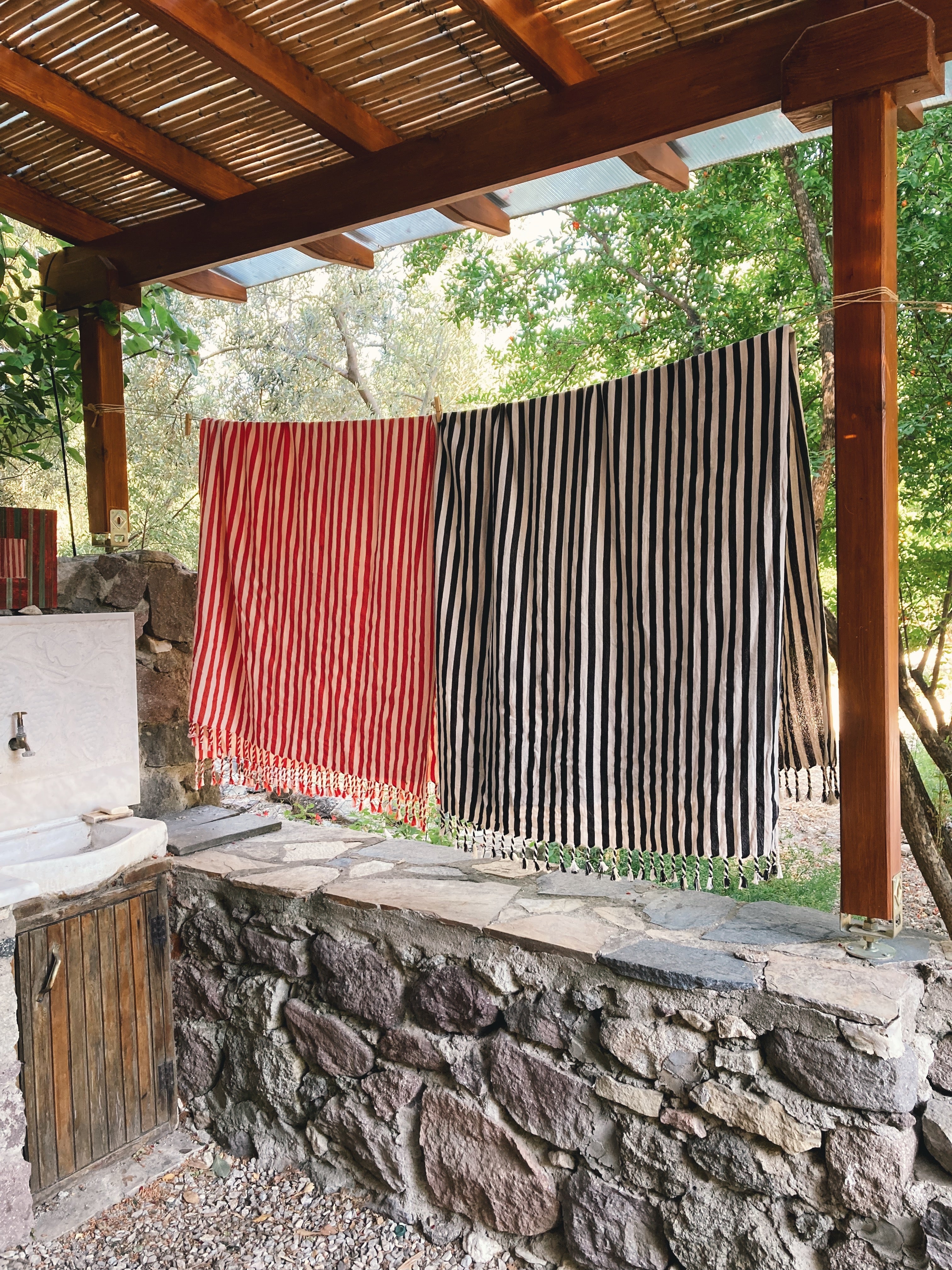 Turkish Cotton Linen Towel Gift Set