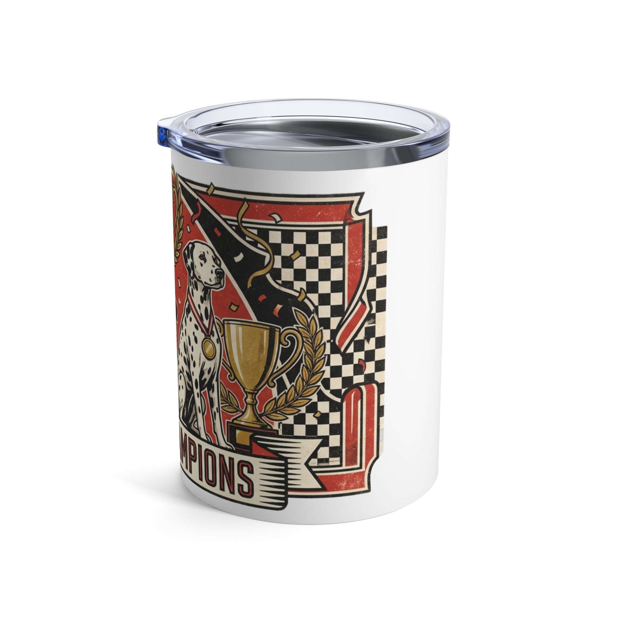 Pit Stop Pups - The Winner's Circle 12oz Short Tumbler