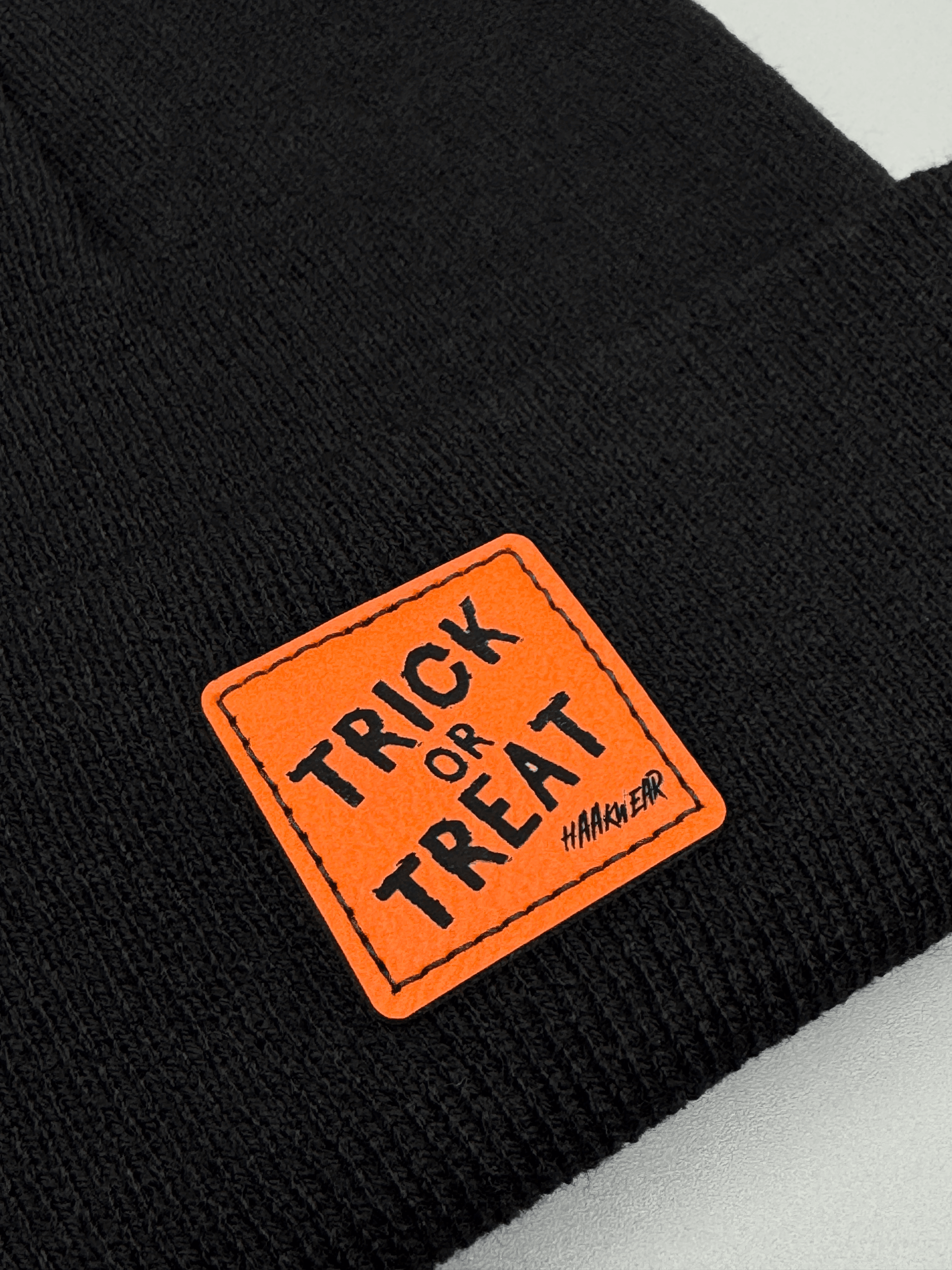 Haakwear Halloween Beanie, Trick or Treat, Made in USA