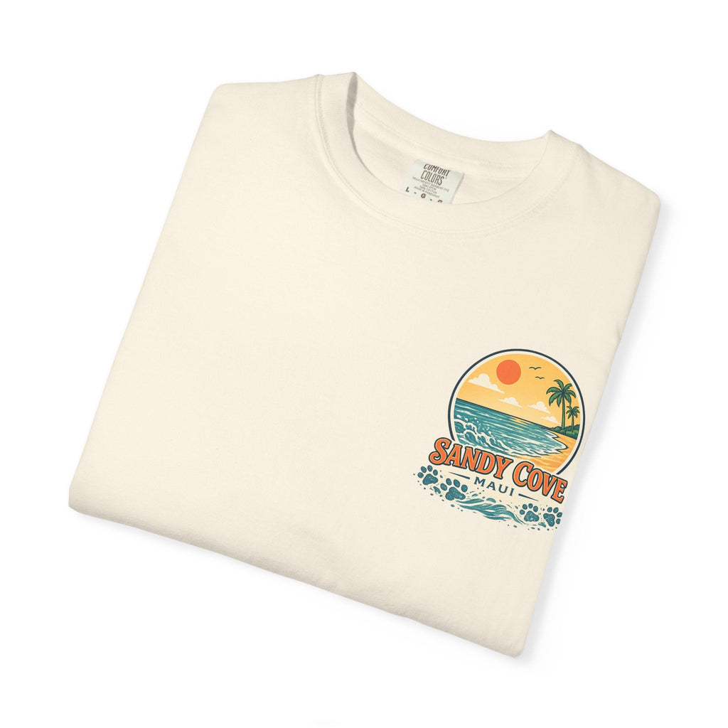 T-Shirt — Sandy Cove Maui Poodle Beach Vintage Graphic Tee