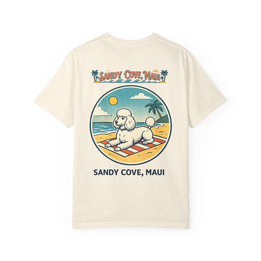 T-Shirt — Sandy Cove Maui Poodle Beach Vintage Graphic Tee