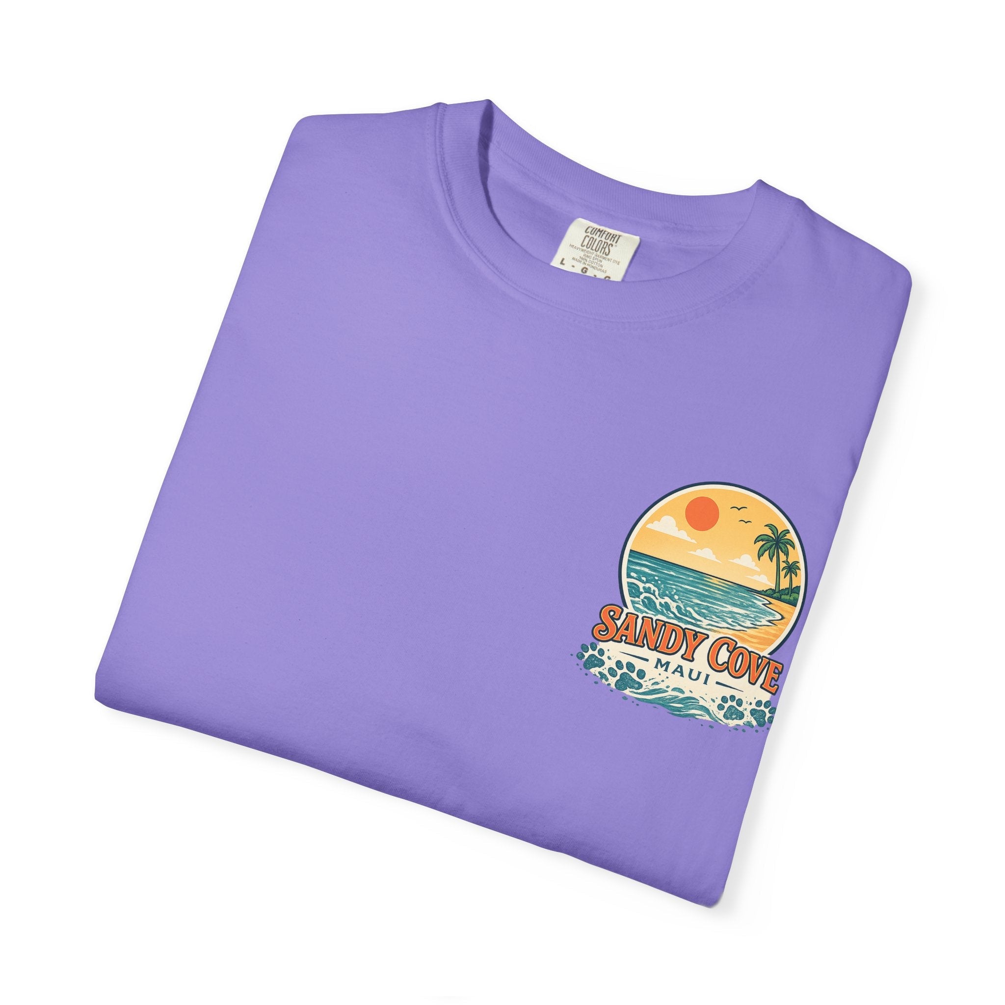 T-Shirt — Sandy Cove Maui Poodle Beach Vintage Graphic Tee