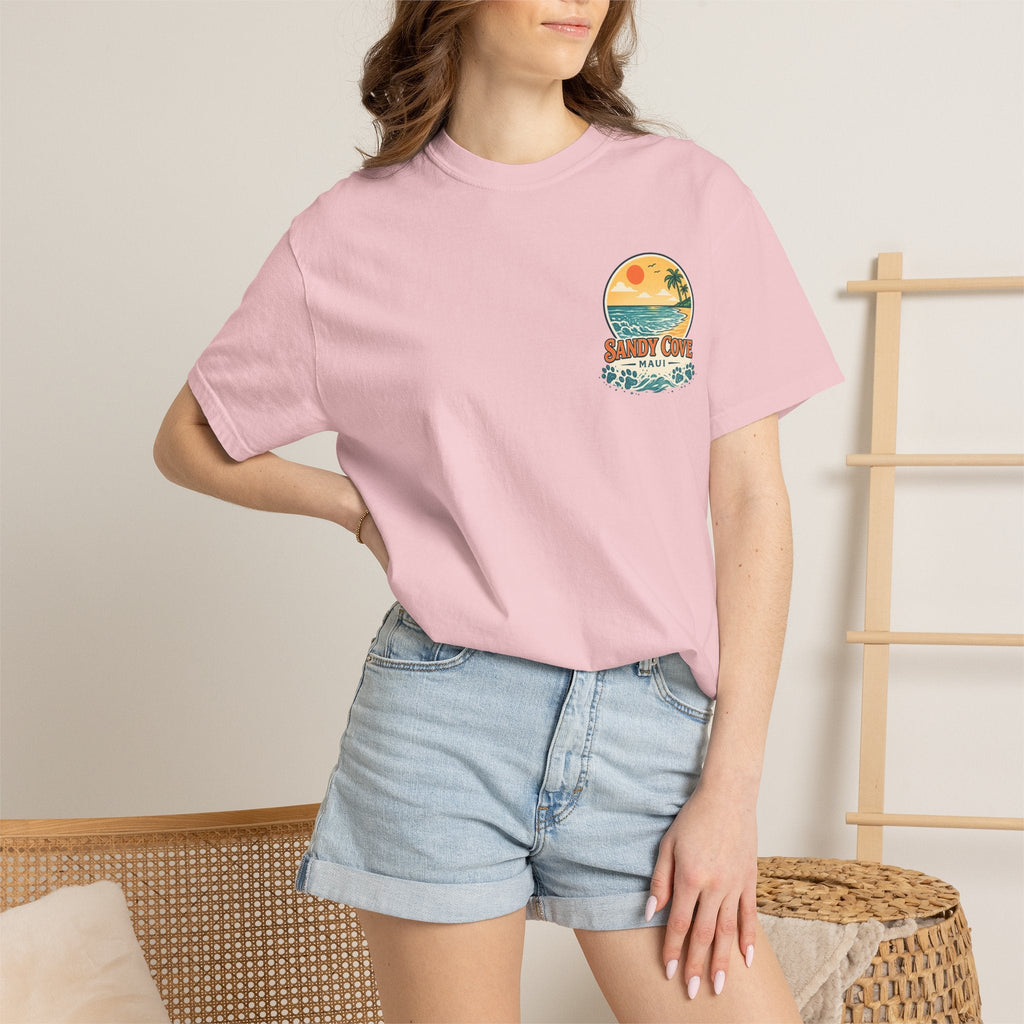 T-Shirt — Sandy Cove Maui Poodle Beach Vintage Graphic Tee