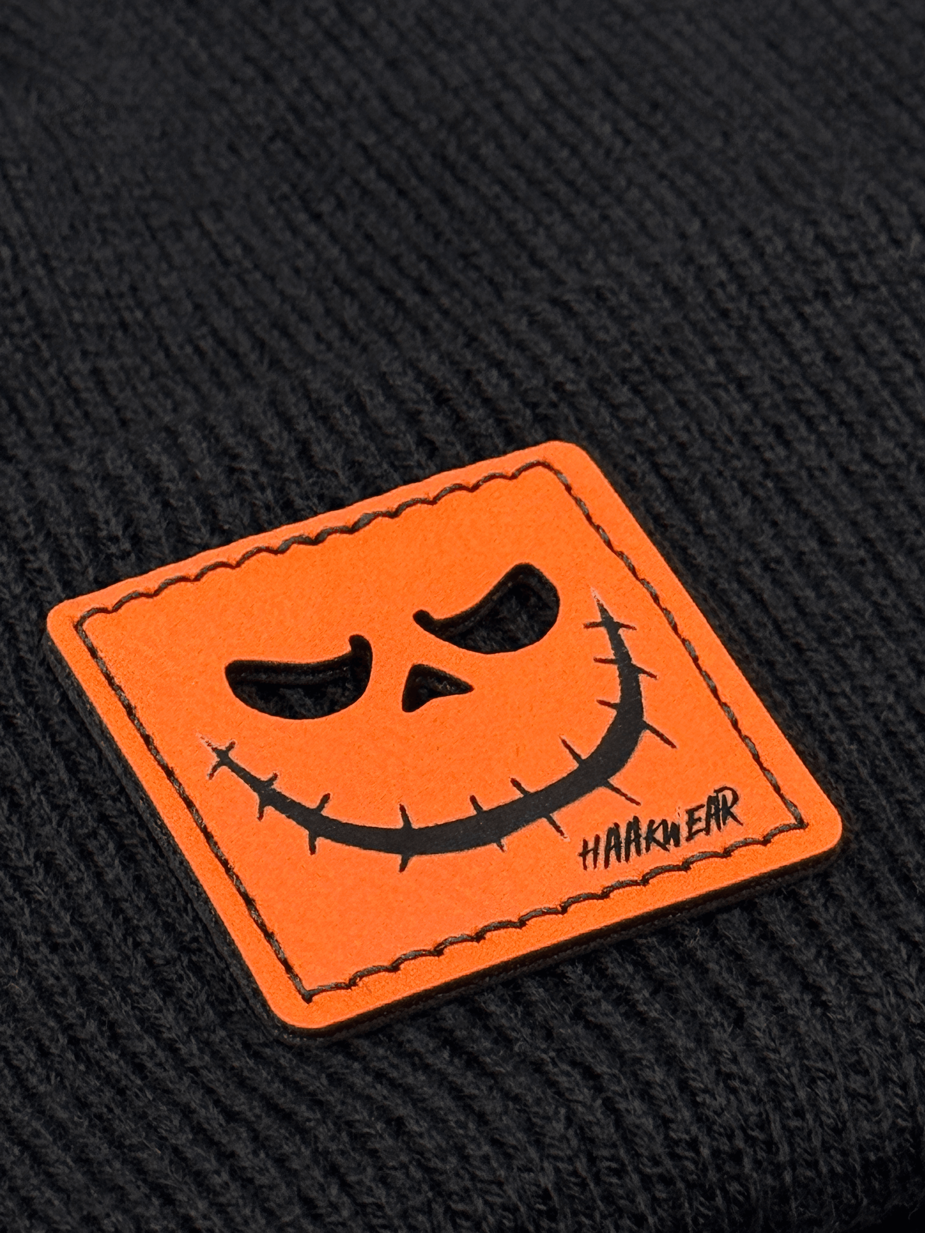 Haakwear Halloween Beanie, Grin Reaper, Made in USA