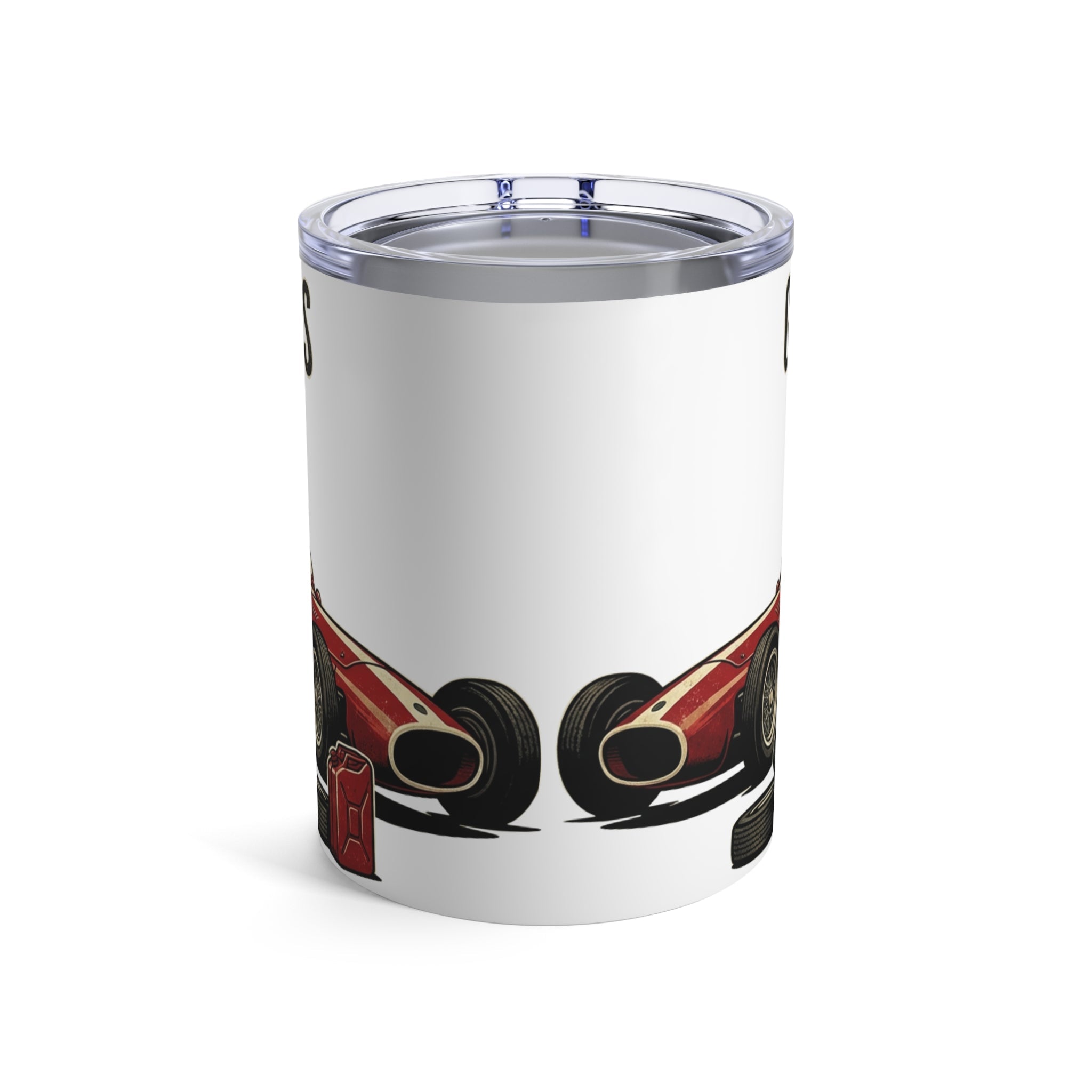 Pit Stop Pups - Grid Position One 12oz Short Tumbler