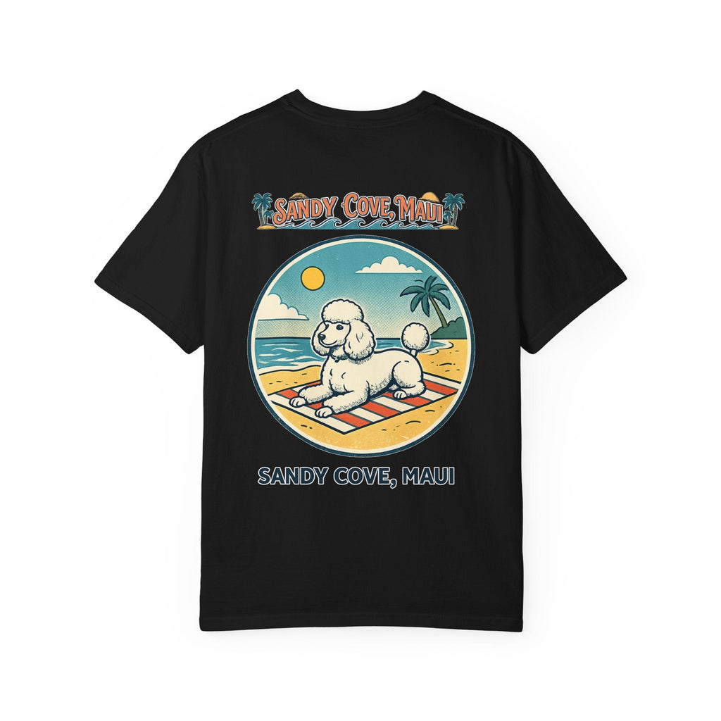 T-Shirt — Sandy Cove Maui Poodle Beach Vintage Graphic Tee