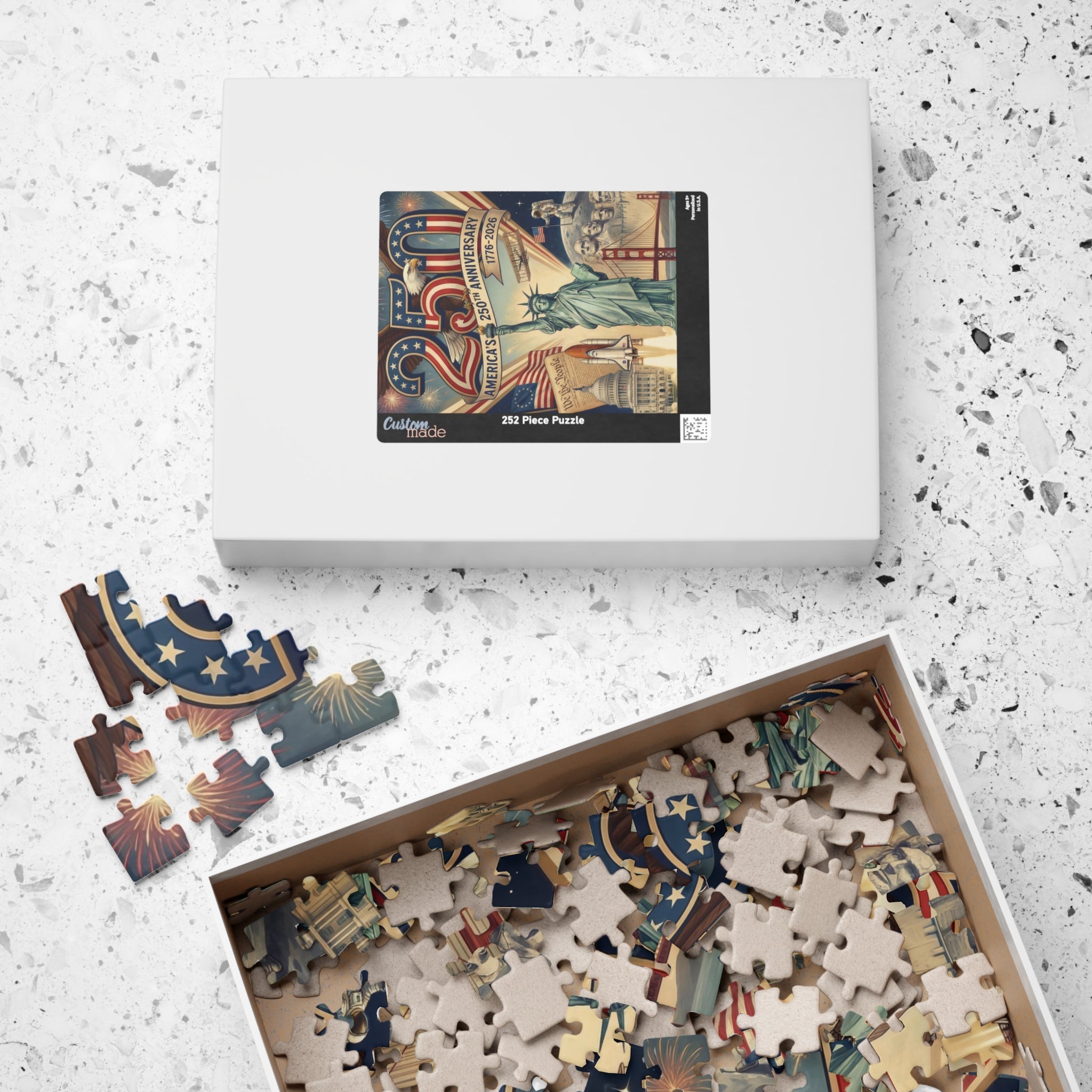 America 250th Anniversary Puzzle (252, 520, 1014-piece)