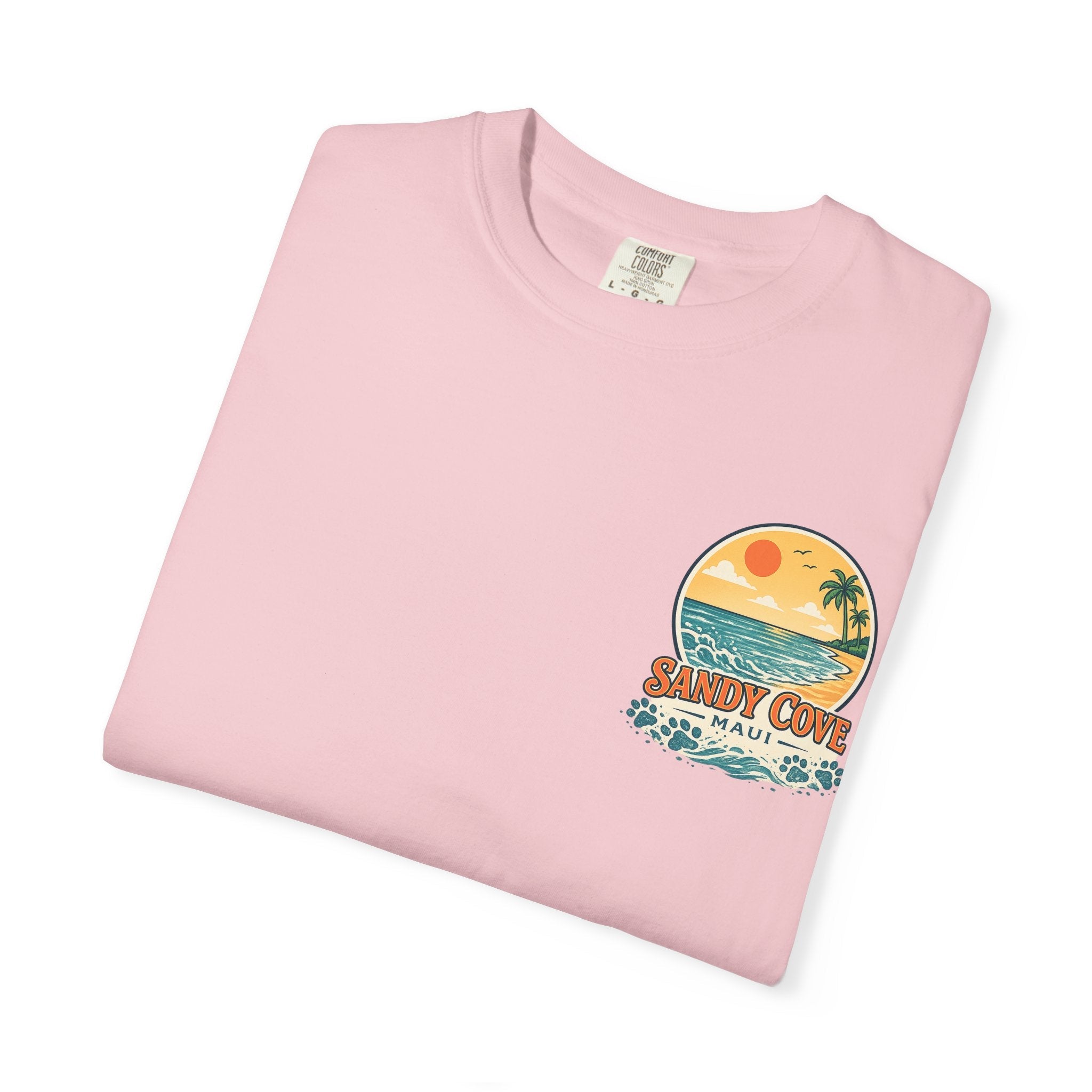 T-Shirt — Sandy Cove Maui Poodle Beach Vintage Graphic Tee