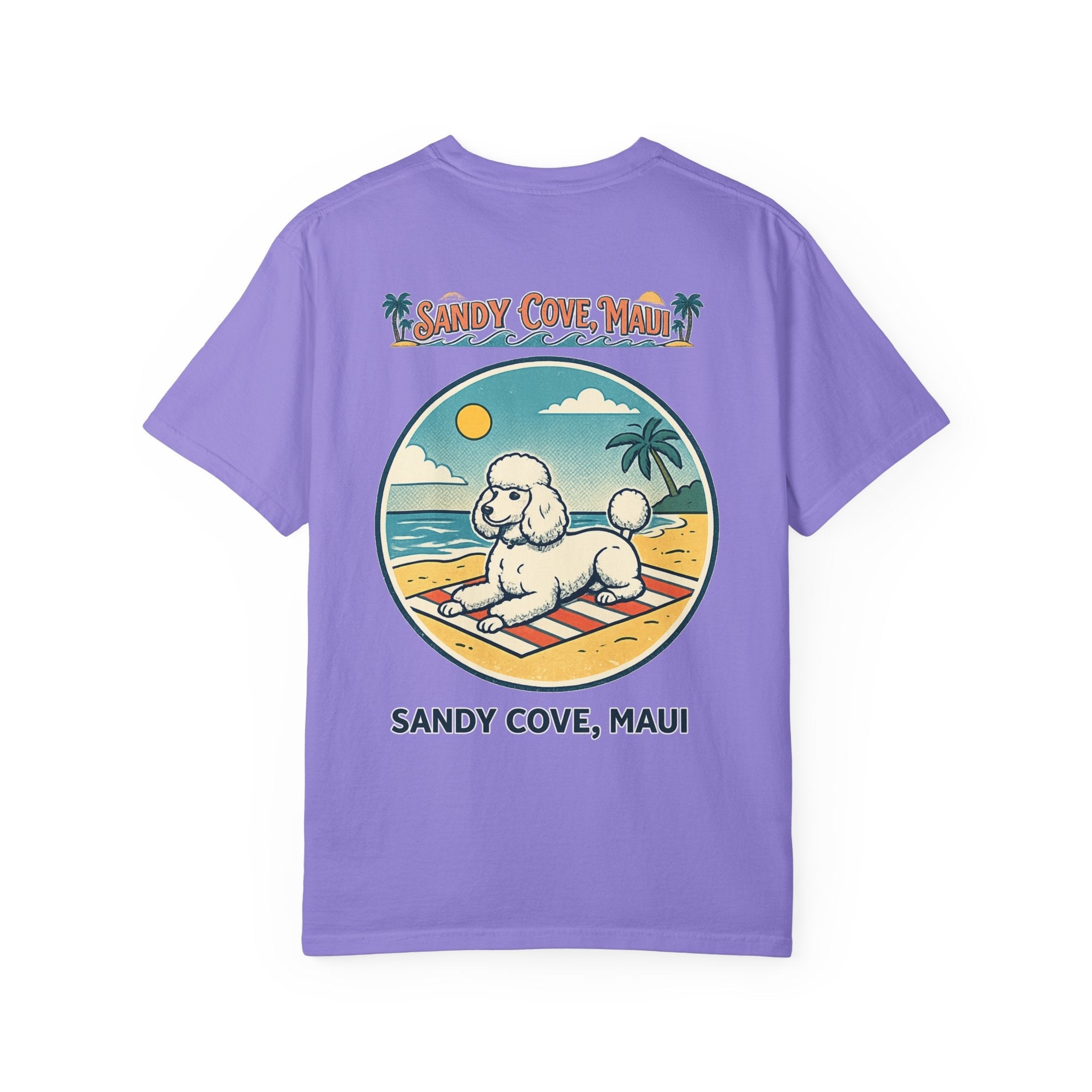 T-Shirt — Sandy Cove Maui Poodle Beach Vintage Graphic Tee